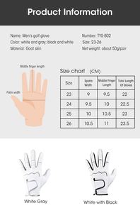 Gants de golf d'hiver pour homme de haute qualité, main droite, en cuir Cabretta premium, écologiques, durables, classiques, or/jaune, sport - Product Image 4