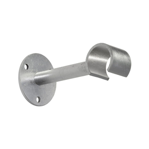 Soportes para Barra de Cortina en Negro Mate, Soporte en Forma de U para Tubo de Armario, Soporte de Pared de Acero Inoxidable para Barra de Armario, Soporte para Cortinas - Product Image 3