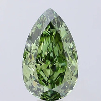 Diamants de laboratoire certifiés IGI, diamant fantaisie en forme de poire, clarté VVS-VS, taille EX-VG, pour la fabrication de bijoux, bague de fiançailles.