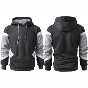 Sweat-shirts d'hiver pour hommes en tricot de haute qualité, nouvelle mode, avec fermeture éclair, logo personnalisé et design imprimé, en provenance du Pakistan - Product Image 4