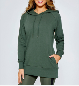 Sudadera con Capucha de Alta Calidad, Tejido de Algodón y Elastano, Forro Polar, Logotipo Personalizado en la Parte Delantera, Hombros Caídos, 400 GSM - Product Image 5