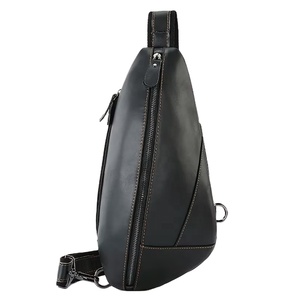 Nouveau Sac de Poitrine Créatif en Cuir Véritable Personnalisable, Durable, Toutes Saisons, avec Logo et Couleur Personnalisables, Facile à Porter - Product Image 6