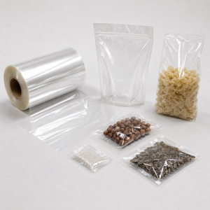 Quick Trade Waterproof BOPET <b>Plastic</b> Film <b>Roll</b> Protective Packaging for Candy Tea Sugar Other Items-Chinese Supplier - Product Image 1
