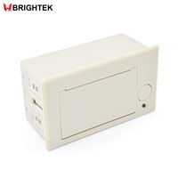 Imprimante thermique Brightek WH-E22 58 mm avec interface RS232/TTL/parallèle, 203 DPI, prise en charge des codes-barres, garantie 1 an, noir et blanc en stock