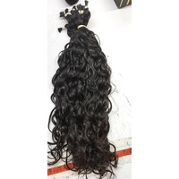 Extension de cheveux naturels bouclés non traités, cheveux remy crus non traités, meilleurs cheveux crus, Double étirés, en vrac, en kilogramme, vendeur