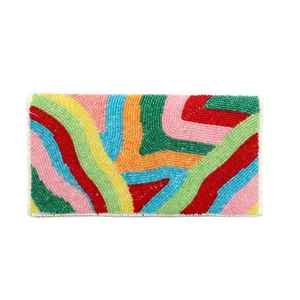 Indian Traditional Luxury Handbag Multicolor <b>Animal</b> Print <b>Crystal</b> Glass Beaded Durable Artisan Craft Premium Fashion Accessories - Product Image 3