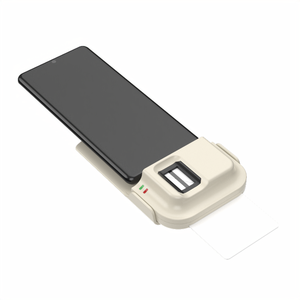 Đầu đọc thẻ thông minh sinh trắc học màu trắng | USB Loại-C | Cảm biến idemia | sử dụng xác thực PKI/EID/ID - Product Image 3