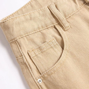 Pantalones de Lona de Primera Calidad con Cintura Media, Tela Suave y Estilo Moderno para un Look Casual y Cómodo para el Día a Día - Product Image 6