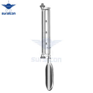 Juego de Dermátomos para Injertos de Piel en Caja de Madera, 31 cm / 12-1/4 Pulgadas, Juego de Instrumentos Quirúrgicos de Acero Inoxidable para Injertos de Piel - Product Image 2