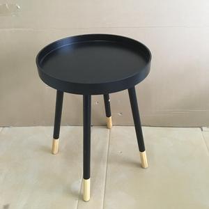 Handmade Wooden <b>Round</b> <b>Table</b> Top with Four Legs Customized Color for <b>Outdoor</b> & Indoor Use for Tea & Breakfast-Low Price in India - Product Image 6