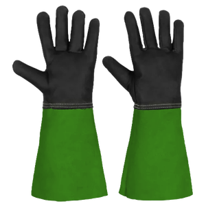 Guantes de Seguridad de Cuero Vacuno de Primera Calidad, Certificados CE, Antideslizantes, Antiestáticos, de 11 oz, con Protección Térmica para Soldadura TIG/MIG - Product Image 4