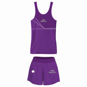 Conjunto Deportivo de Top y Shorts para Mujer, Cómodo, Transpirable, con el Mejor Diseño, Conjunto de 2 Piezas de Algodón - Product Image 1