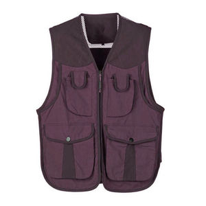 Gilet de chasse respirant pour homme, sans manches, couleur unie, multi-poches, vêtements d'extérieur, tissu polyester Oxford, saison printemps - Product Image 5