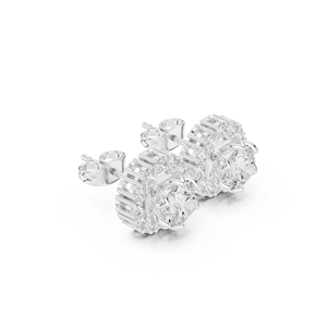 Blossom Bliss 14K ต่างหูระย้าคริสตัลอินเทรนด์เครื่องประดับปาร์ตี้หรูหราชุบทอง - Product Image 4