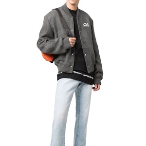 Vente en gros de vestes Letterman pour hommes personnalisées 2025 Veste Letterman basse quantité minimale de commande de qualité supérieure à vendre sur mesure - Product Image 1