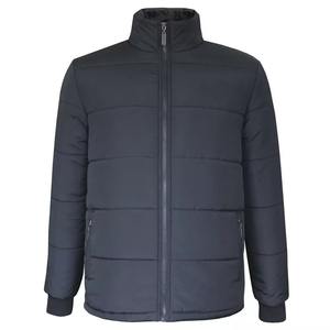Veste matelassée pour homme de qualité supérieure, logo personnalisé, manches longues, col montant, imperméable, pour l'hiver - Product Image 4