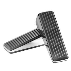 Set di 2 Fermaporta Robusti in Lega di Zinco Premium con Cuscinetti Antiscivolo in PVC su Entrambi i Lati, Cuneo di Fermo Inferiore Autoportante per Porte - Product Image 3