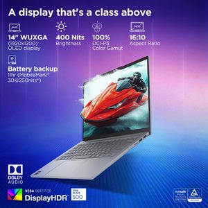 โน้ตบุ๊ก IdeaPad Slim 5 AMD Ryzen 7 350 (แรม 24GB/SSD 1TB/หน้าจอ OLED WUXGA 14 นิ้ว (35.5 ซม.)/ AI Now/Copilot+ PC/Windows 11) - Product Image 2