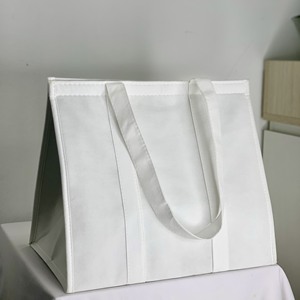 Customized Velcro Non Woven Fabric Insulated 150g 200g <b>Lunch</b> <b>Bag</b> Custom Zipper Cooler <b>Bag</b> Vietnam OEM/ODM - Product Image 4
