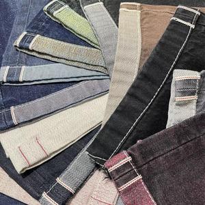 OEM Starlit Apparels - Jeans de Mezclilla para Hombre, Ligeros, 100% Algodón, 14 oz, Lavado a la Piedra, con Dobladillo Desgarrado, Estilo Japonés, Corte Holgado - Product Image 6
