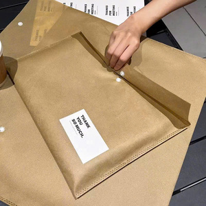 ซองผ้าไม่ทอแบบมีเชือกผูกปิดผนึก ใช้ซ้ำได้ เป็นมิตรกับสิ่งแวดล้อม ทนทาน สำหรับใส่เอกสาร ถุงเท้า หรือขนสัตว์ - Product Image 3