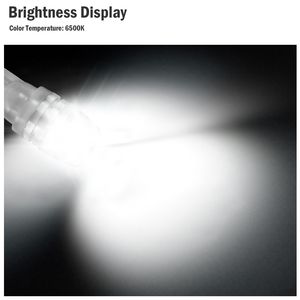 Paquete de 20 Bombillas LED T10 2323SMD para Auto, 6500K, Blancas, para Techo, Mapa, Puerta, Maletero, Señalización, Matrícula - Product Image 4