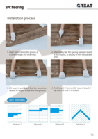 Einfach zu Verlegender Unilin Neues Design Holzoptik SPC PVC-Bodenbelag für Hotels Wasserdicht Feuerfest Kratzfest Verschleißbeständig