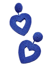 Los últimos pendientes de bordado de flores con cuentas hechos a mano de lujo para mujer en un hermoso diseño lindo con sensación de moda superior de moda - Product Image 5