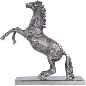 Statue Décorative Classique en Aluminium Coulé en Forme de Cheval pour un Style Intemporel de la Maison avec Finition Polie et Artisanat Raffiné - Product Image 2