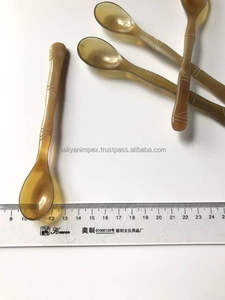 AALIYAN IMPEX Niño Cuernos únicos Postre Mezcla Shell para Caviar Helado Azúcar Bebida Ensalada Gachas de avena coreanas Cuchara para fiestas - Product Image 4