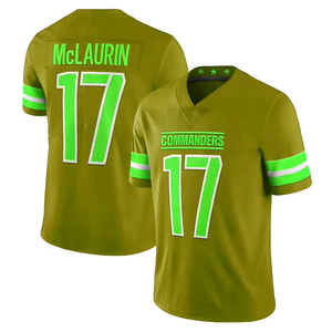 Newest Pattern Custom American Football Jerseys - Professional 100% Polyester <b>Mesh</b> Sports Team Uniforms - Product Image 4