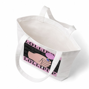 Custom Cotton <b>Canvas</b> <b>Tote</b> Bag | 100% Cotton Shopping & Travel Bag, Custom Silk Screen Print | Wholesale Thailand - Product Image 3