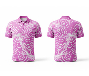 Professional Sports Sublimation Polo Shirt Manufacturer Durable Stitching for Men Women Youth Quick-Dry Dry-Fit Active Polo - Product Image 3