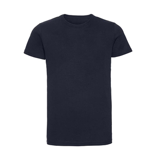 T-shirt à manches courtes pour homme, violet, 100% coton, coupe classique, décontracté, col rond, couleur unie, jersey tricoté - Product Image 6