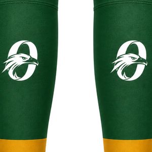 Green Gold Ice Hockey <b>Socks</b> for Men Lightweight Professional Hockey Stockings Breathable Athletic Team Practice Sports Wear - Product Image 2