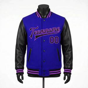 New Best Design Leather <b>Jacket</b> Chenille Embroidery Wool Letterman Bomber School College University <b>Light</b> Weight Varsity <b>Jacket</b> - Product Image 1