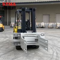 STMA EPA Motor Mini 3-Tonnen Gas/LPG Kran Gabelstapler Propan 3000kg mit Ballenklammer-Aufsatz in US Carretlla Elevadora