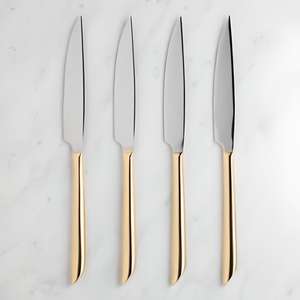 Couteau à beurre de luxe en perles avec manche en argent décoratif pour servir le fromage, la confiture et le beurre dans les restaurants haut de gamme - Product Image 1