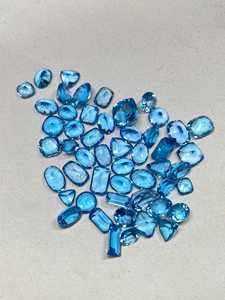 พลอยโทแพซสีเหลืองธรรมชาติทรงรีเหลี่ยมเพชรพลอย 20 กะรัต สำหรับทำเครื่องประดับ ZUBEDA GEMS and JEWELRY - Product Image 5