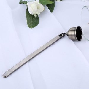 Metal <b>Candle</b> Extinguisher Snuffer, Bell-Shaped <b>Candle</b> Candlesnuffers Stainless Steel <b>Wick</b> Flame Snuffer <b>Candle</b> Accessory Tools - Product Image 5