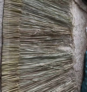 Couverture de parasol en chaume vietnamien pour parasol de plage de resort, décoration extérieure, matériau de toiture naturel - Product Image 3