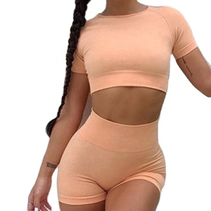 Chemises et Shorts de motard grande taille pour femmes, vêtements, haut court, à la mode, sur mesure, vente en gros, - Product Image 1