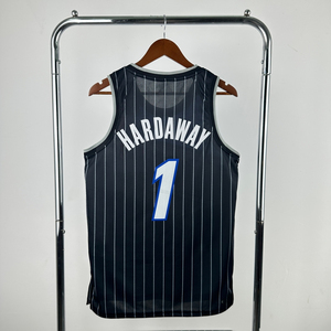 Camiseta de baloncesto Orlando City Magic para hombre, Vaughn Wagner 22, de malla a rayas, sin mangas, de secado rápido, poliéster/algodón, cuello en V, para todos. - Product Image 3