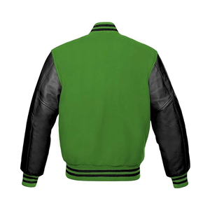 Boxy <b>Shearling</b> Fleece Contrast Utility Varsity <b>Jacket</b> Cargo Pocket Colorblock Relaxed Fit Denim Distressed <b>Men's</b> <b>Jackets</b> - Product Image 5