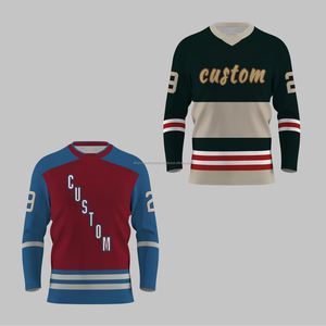 เสื้อเจอร์ซีย์เล่นฮ็อกกี้น้ำแข็งสำหรับผู้ชายและผู้หญิงเสื้อใส่ฝึกซ้อมเสื้อเจอร์ซีย์สำหรับผู้ใหญ่และเยาวชน - Product Image 1