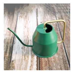 Unique Garden Pot Multi Color Choice Factory Low MOQ <b>Small</b> Steel Galvanized Metal Indoor Plant Watering Pot Wholesale Supplier - Product Image 3