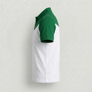 Neue Formelle Herrenhemden Bestseller mit Individuellem Logo Einfarbig Atmungsaktiver Frottee-Stoff Kurzarm Knopfleiste - Product Image 3