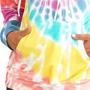 เสื้อฮู้ดครอปท็อปผู้หญิงแบบสวมหัว ดีไซน์ใหม่ปี 2024 ลายพิมพ์ซับลิเมชั่น  แบบสั่งทำพิเศษสำหรับออกกำลังกาย เนื้อผ้าทอระบายอากาศได้ดี เหมาะสำหรับฤดูหนาว - Product Image 5