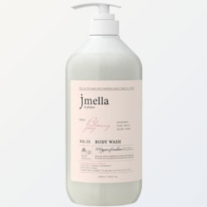 Gel douche corporel coréen K-Beauty Jeimella In France Blooming Peony, parfum floral, 500ml, 4 unités - Product Image 1