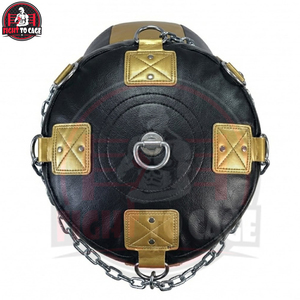 Black & Golden Color EPE Filled Uppercut Punching Bags Premium Quality <b>Boxing</b> Equipment for Professional Training Customizable - Product Image 2